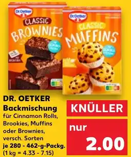 Kaufland DR. OETKER Backmischung Angebot