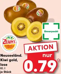 Kaufland Zespri Neuseeländ. Kiwi gold, lose Angebot