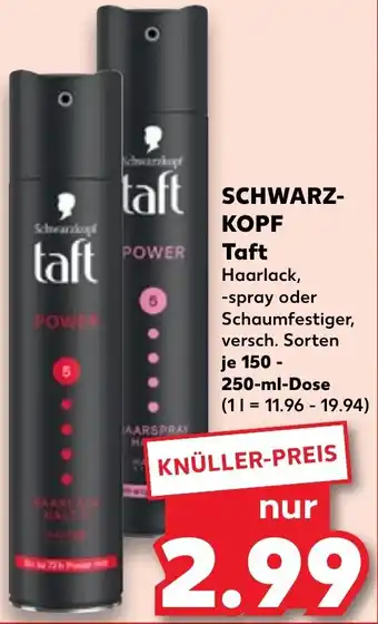 Kaufland SCHWARZKOPF Taft Angebot