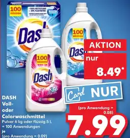 Kaufland DASH Voll- oder Colorwaschmittel Angebot