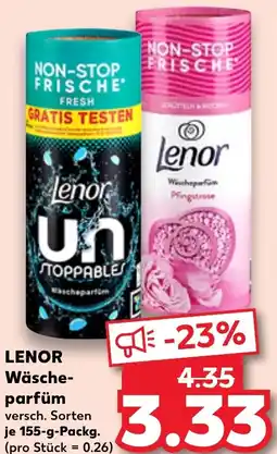 Kaufland LENOR Wäscheparfüm Angebot