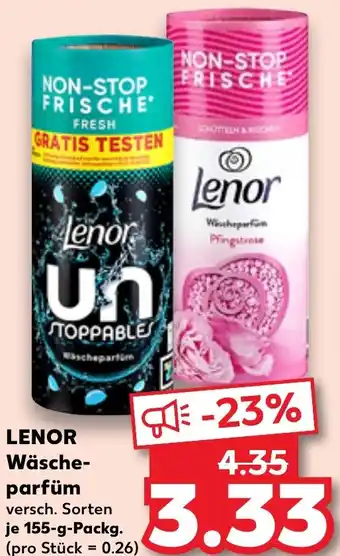 Kaufland LENOR Wäscheparfüm Angebot