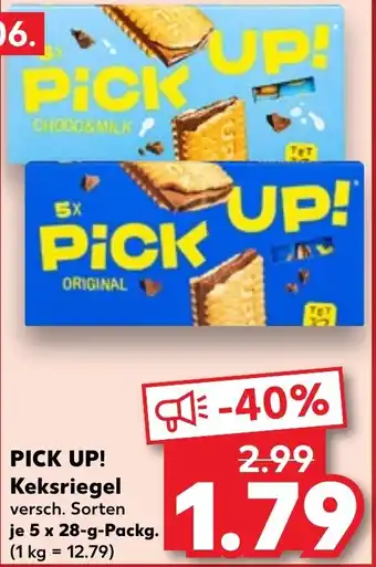 Kaufland PICK UP! Keksriegel Angebot