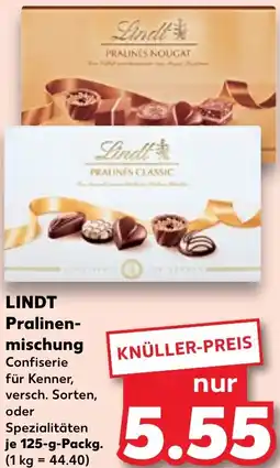 Kaufland LINDT Pralinenmischung Angebot