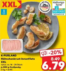 Kaufland K-PURLAND Hähnchenbrust-Innenfilets XXL Angebot