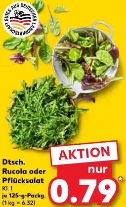 Kaufland Dtsch. Rucola oder Pflücksalat Angebot