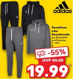 Kaufland adidas Sweathose oder Sweathoodie Angebot