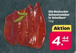 NETTO Die Rostocker Schweineleber in Scheiben Angebot