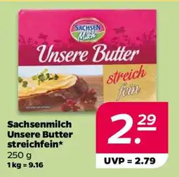 NETTO Sachsenmilch Unsere Butter streichfein Angebot