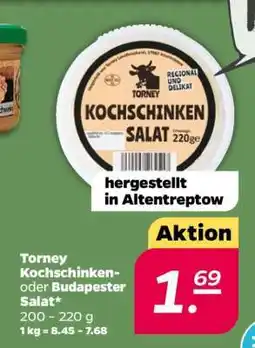 NETTO Torney Kochschinken- oder Budapester Salat Angebot