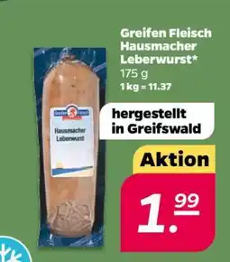 NETTO Greifen Fleisch Hausmacher Leberwurst Angebot