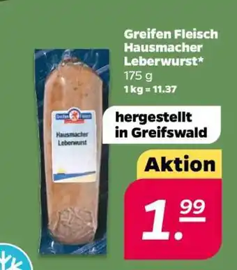 NETTO Greifen Fleisch Hausmacher Leberwurst Angebot