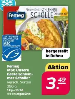 NETTO Femeq MSC Unsere Beste Schlemmer Scholle Angebot