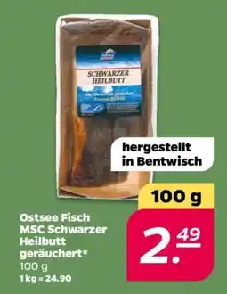 NETTO Ostsee Fisch MSC Schwarzer Heilbutt geräuchert Angebot