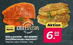NETTO Holzfällersteaks mariniert Angebot