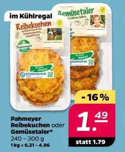 NETTO Pahmeyer Reibekuchen oder Gemüsetaler Angebot