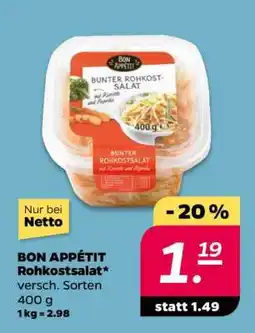 NETTO BON APPÉTIT Rohkostsalat Angebot