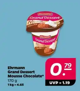NETTO Ehrmann Grand Dessert Mousse Chocolate Angebot