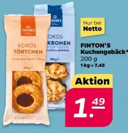 NETTO FINTON'S Kuchengebäck Angebot
