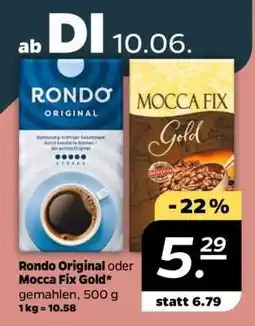 NETTO Rondo Original oder Mocca fix Gold Angebot