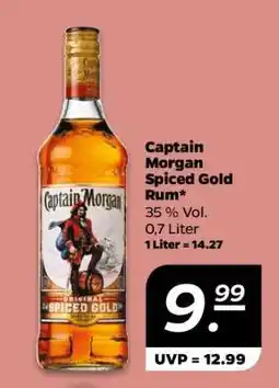 NETTO Captain Morgan Spiced Gold Rum Angebot