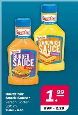 NETTO BAUTZ'NER Snack-Sauce Angebot