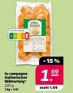 NETTO la campagna Italienischer Blätterteig Angebot