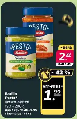 NETTO Barilla Pesto Angebot