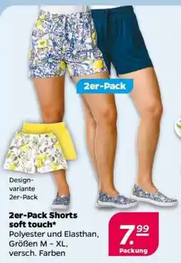 NETTO 2er-Pack Shorts soft touch Angebot