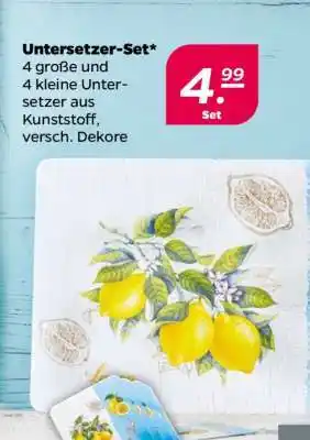 NETTO Untersetzer-Set Angebot
