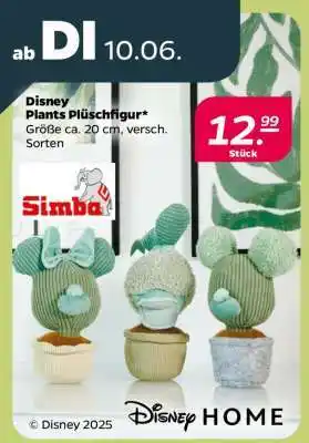 NETTO Disney Plants Plüschfigur Angebot