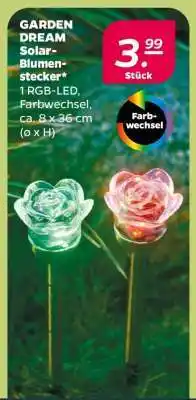 NETTO GARDEN DREAM Solar-Blumenstecker Angebot