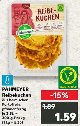 Kaufland PAHMEYER Reibekuchen Angebot