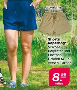 NETTO Shorts Paperbag Angebot