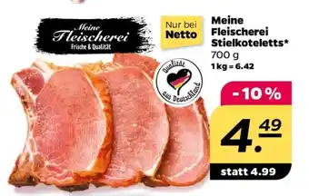 NETTO Meine Fleischerei Stielkoteletts Angebot