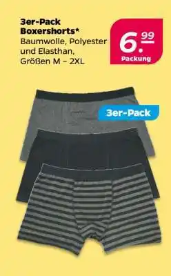 NETTO 3er-Pack Boxershorts Angebot