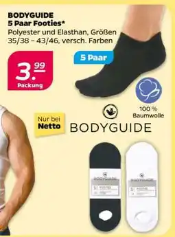 NETTO BODYGUIDE 5 Paar Footies Angebot