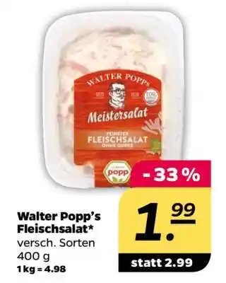 NETTO Walter Popp’s Fleischsalat Angebot