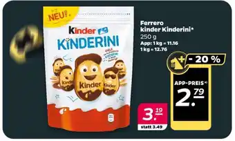 NETTO FERRERO Kinder Kinderini Angebot