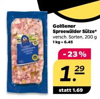 NETTO Golßener Spreewälder Sülze Angebot