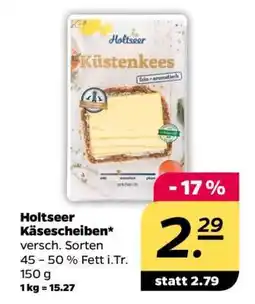 NETTO Holtseer Käsescheiben Angebot
