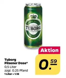 NETTO Tuborg Pilsener Dose Angebot