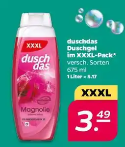 NETTO duschdas Duschgel im XXXL-Pack Angebot