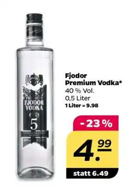 NETTO Fjodor Premium Vodka Angebot