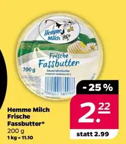NETTO Hemme Milch Frische Fassbutter Angebot