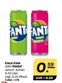 NETTO Coca-Cola oder Fanta Angebot