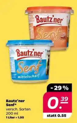 NETTO Bautz’ner Senf Angebot