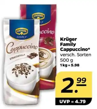 NETTO KRÜGER Family-Cappuccino Angebot