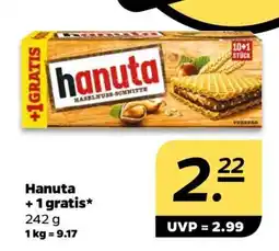 NETTO Hanuta + 1 gratis Angebot