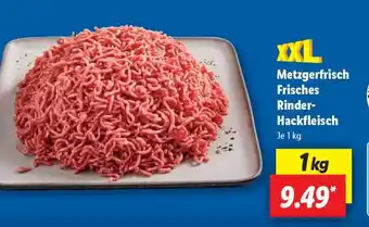 Lidl Metzgerfrisch Frisches Rinder- Hackfleisch Angebot